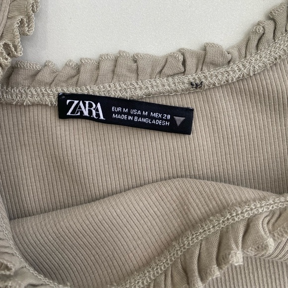 Zara Rib Crop Top - Picture 3 of 6